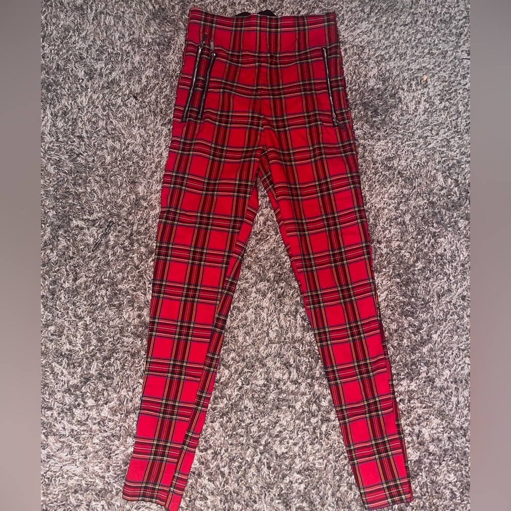 Zara Plaid Pants